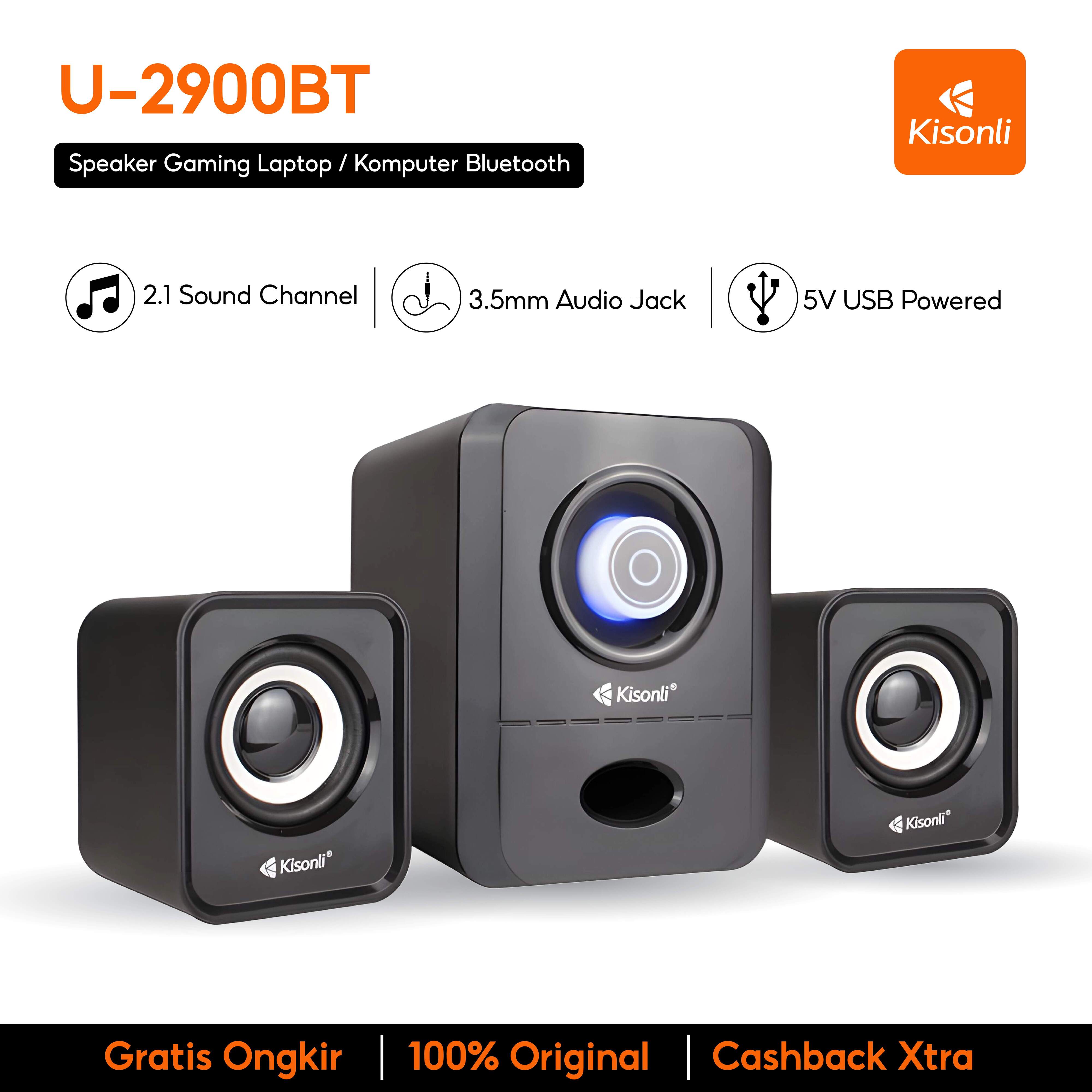 Harga Baru Turun: KISONLI Gaming Speaker