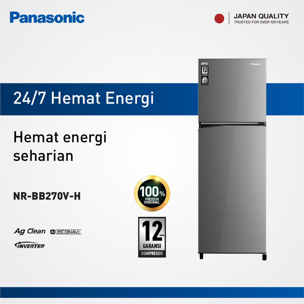 Harga Baru Turun: Panasonic NR-BB270V-H