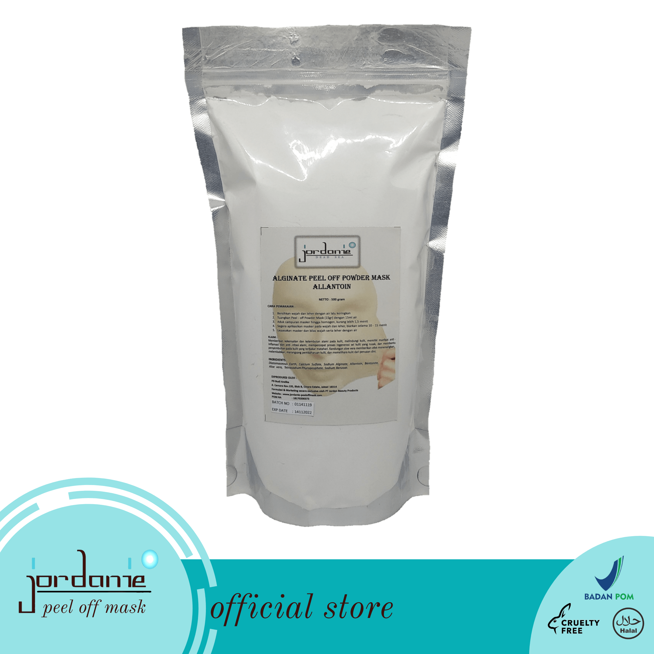 Harga Baru Turun: Jordanie Peel Off Mask