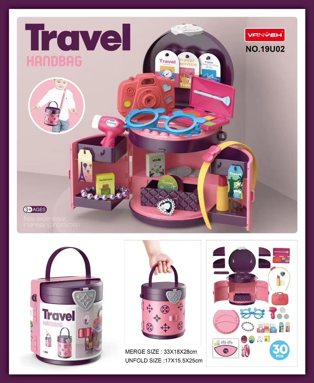 Turun 70%: Tas Play Set Rakit Lipat