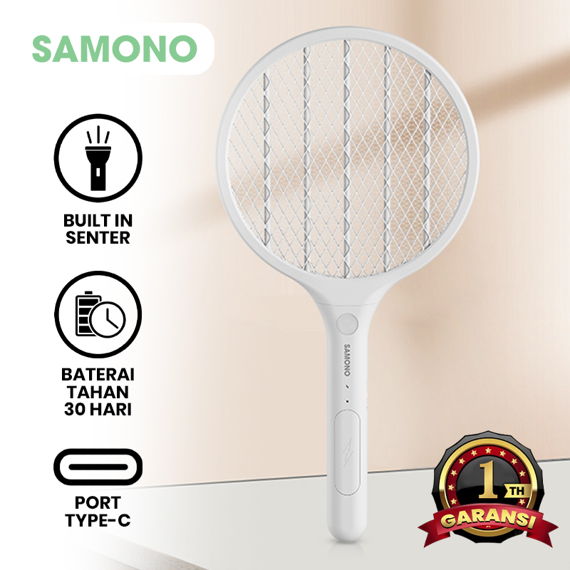 Harga Baru Turun: SAMONO Raket Nyamuk