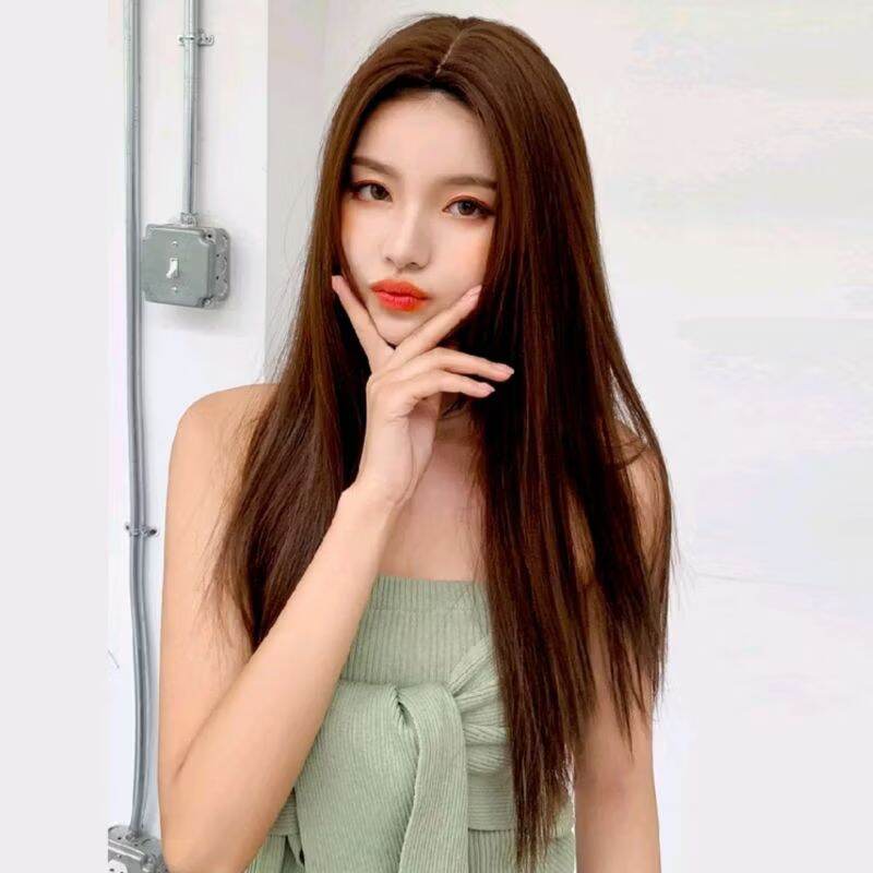 Turun 49%: Wig rambut palsu tampa poni
