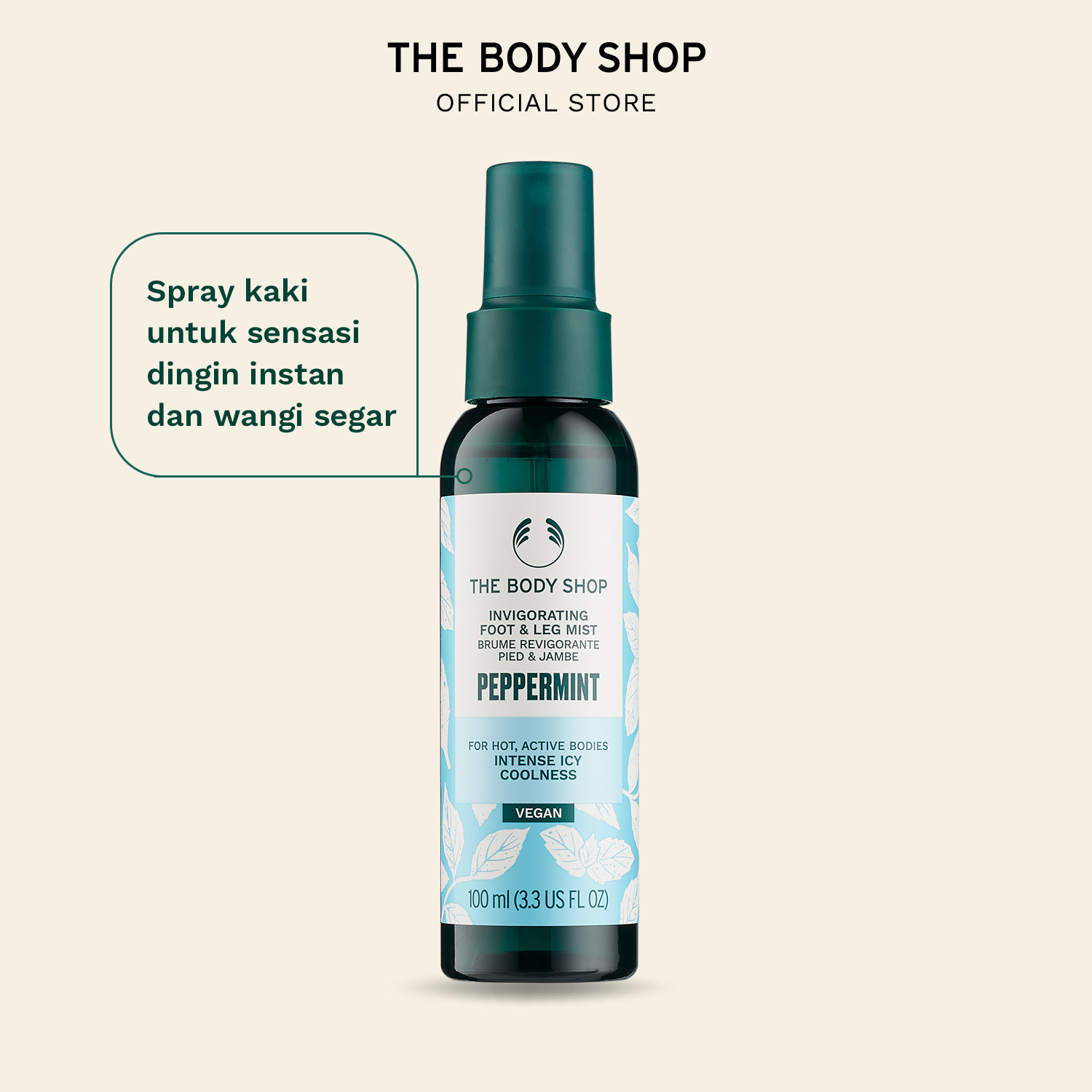 Turun 20%: The Body Shop Peppermint