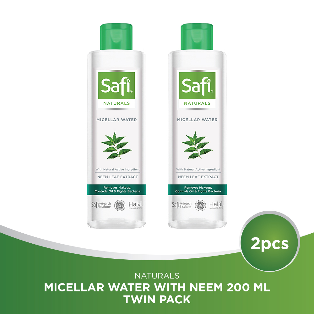 Turun 38%: Safi Naturals Micellar Water