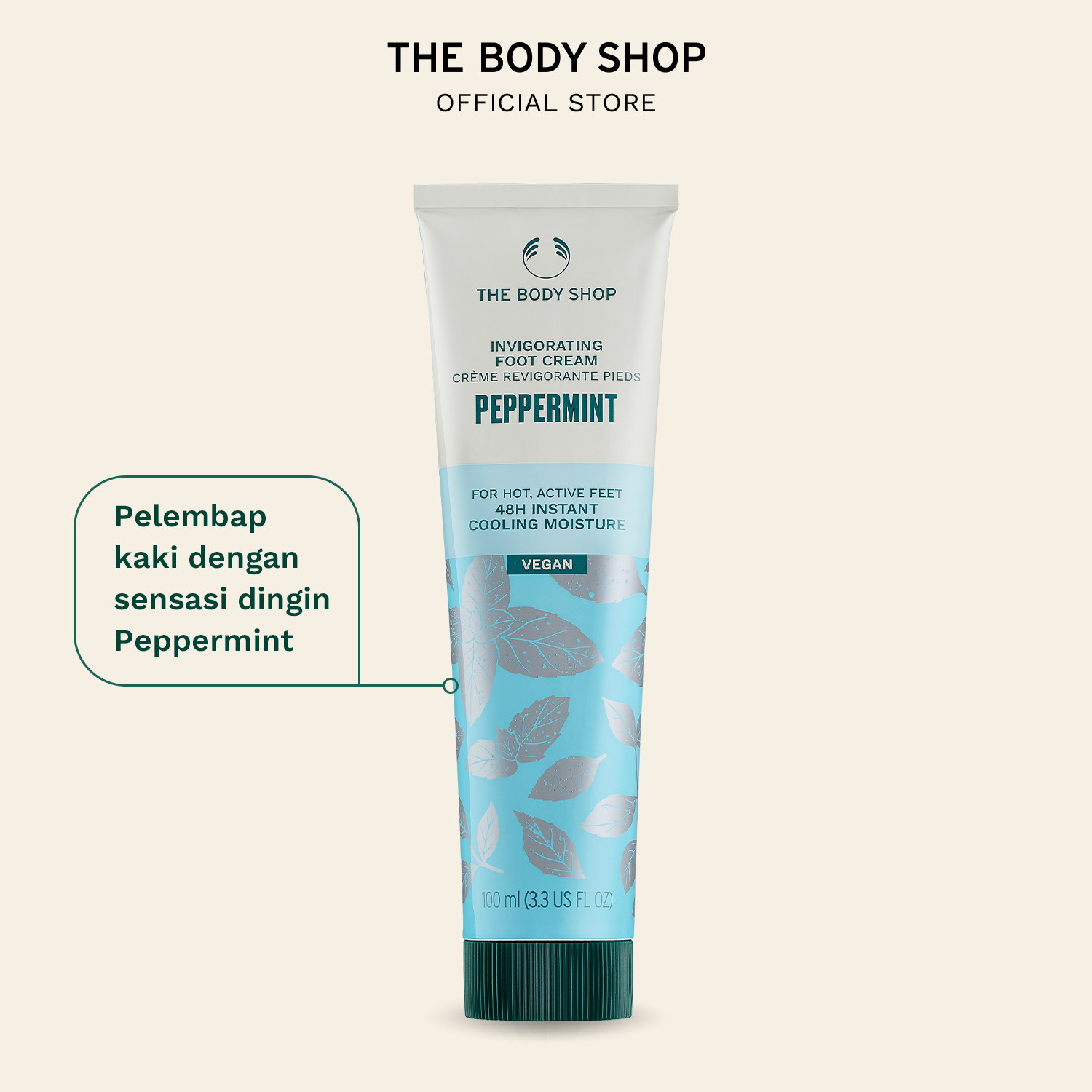 Turun 20%: The Body Shop Peppermint