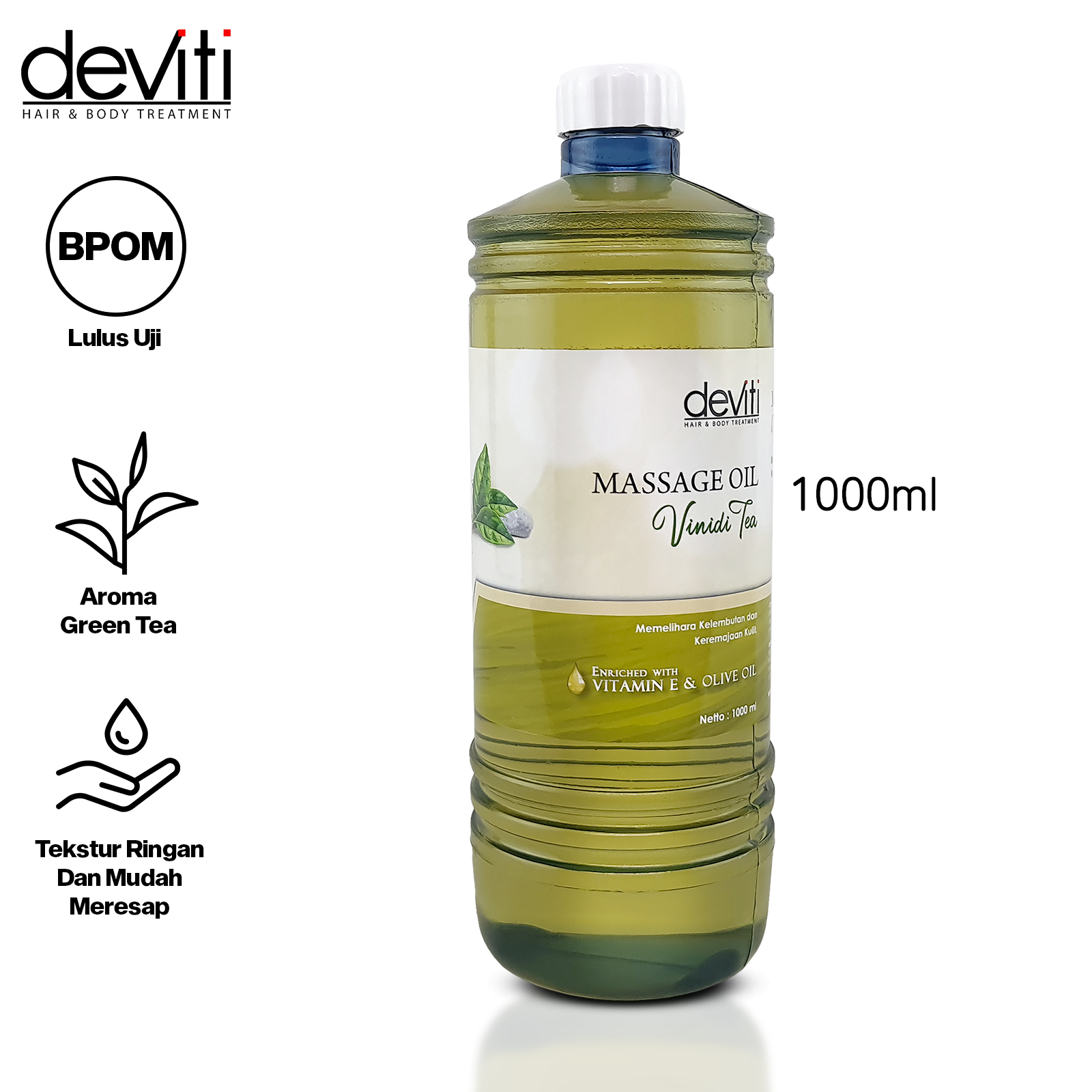 Turun 49%: deviti Massage Oil Minyak