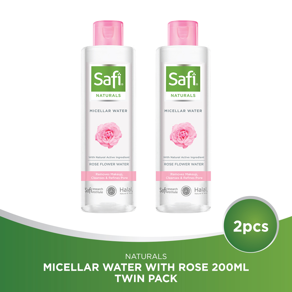 Turun 35%: Safi Naturals Micellar Water