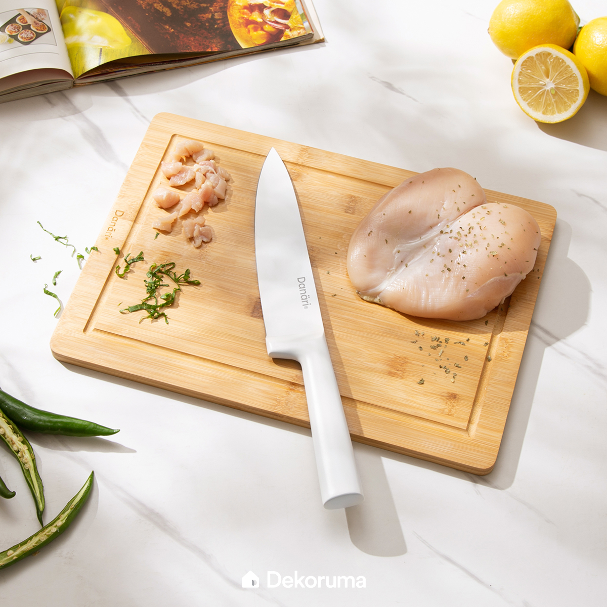 Turun 61%: Dekoruma TAMA Pisau Chef