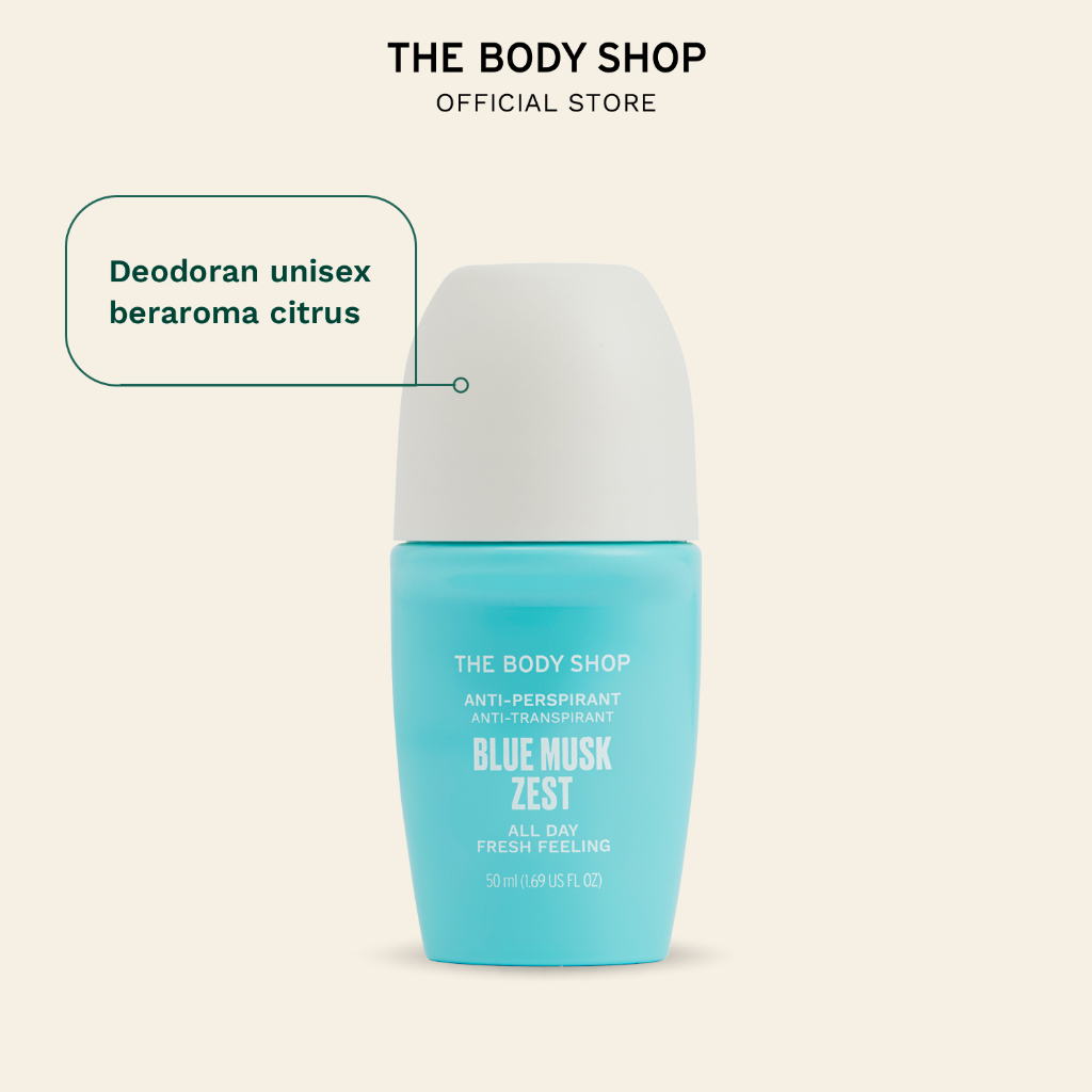 Turun 20%: The Body Shop Blue Musk