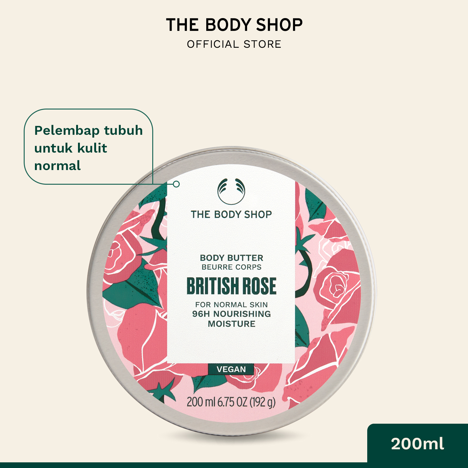 Turun 20%: The Body Shop New British