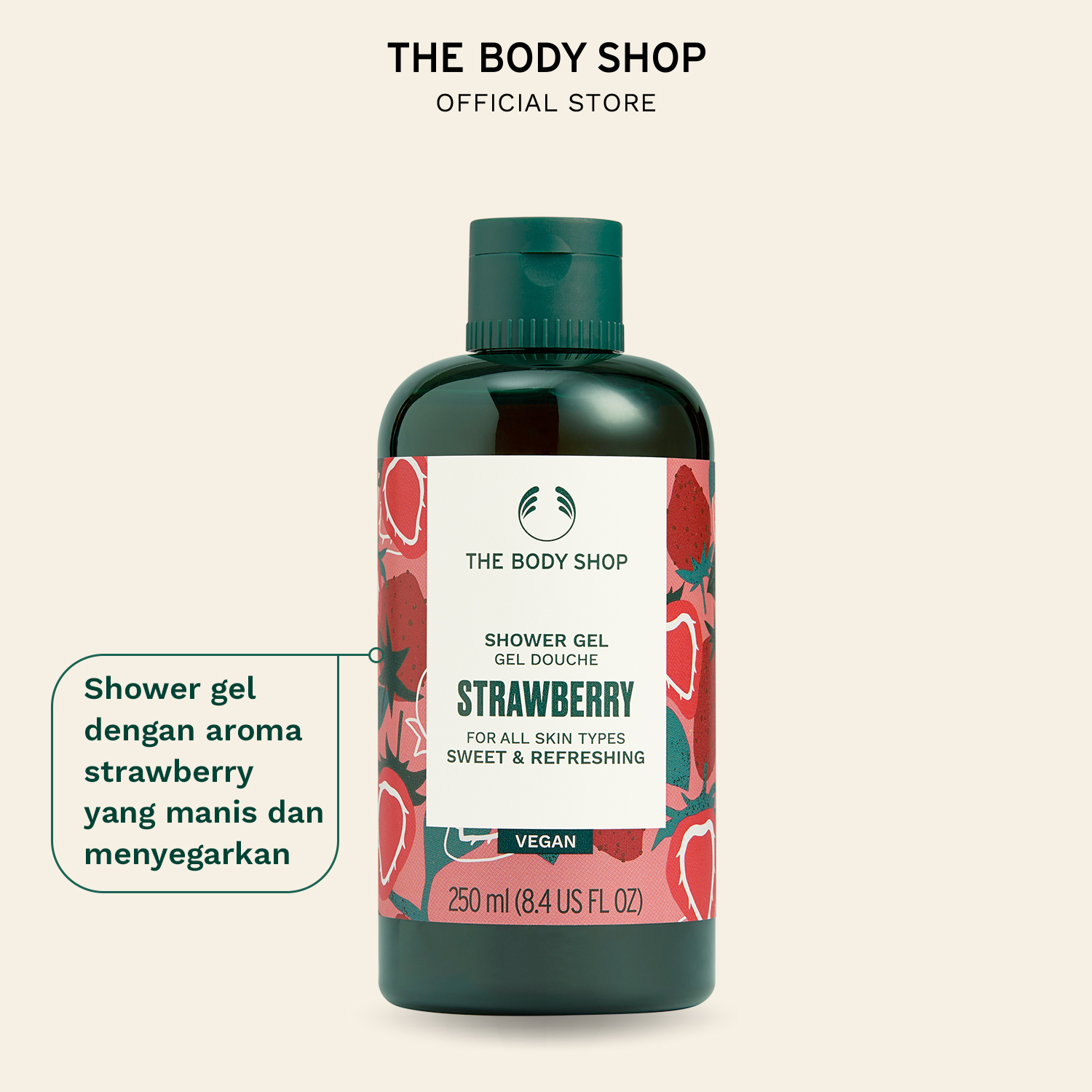 Turun 30%: The Body Shop Strawberry