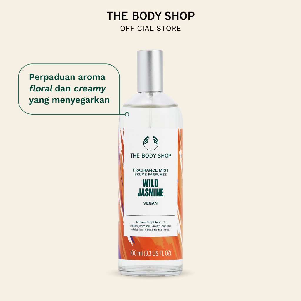 Turun 30%: The Body Shop Wild Jasmine
