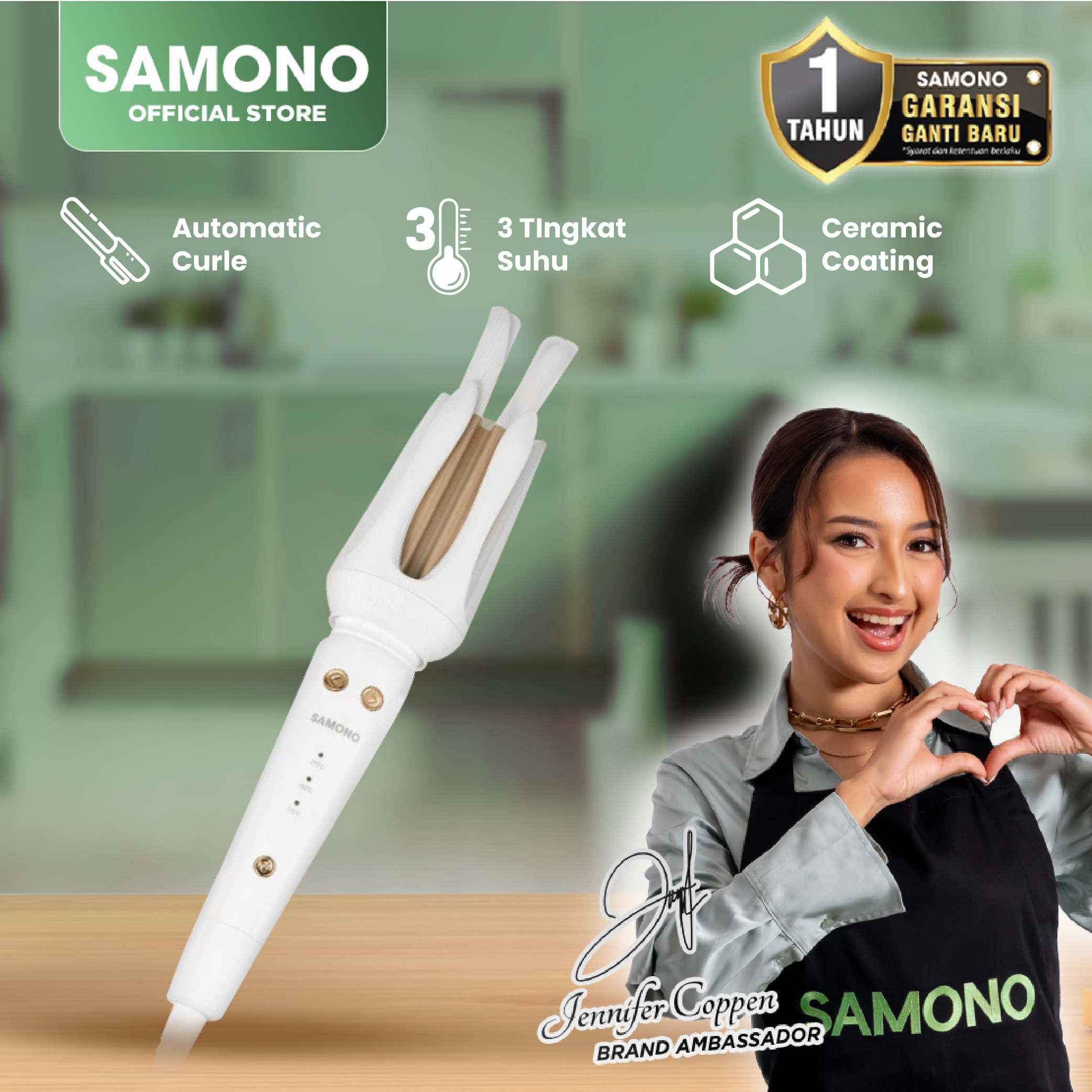 Harga Baru Turun: SAMONO Catokan Curly