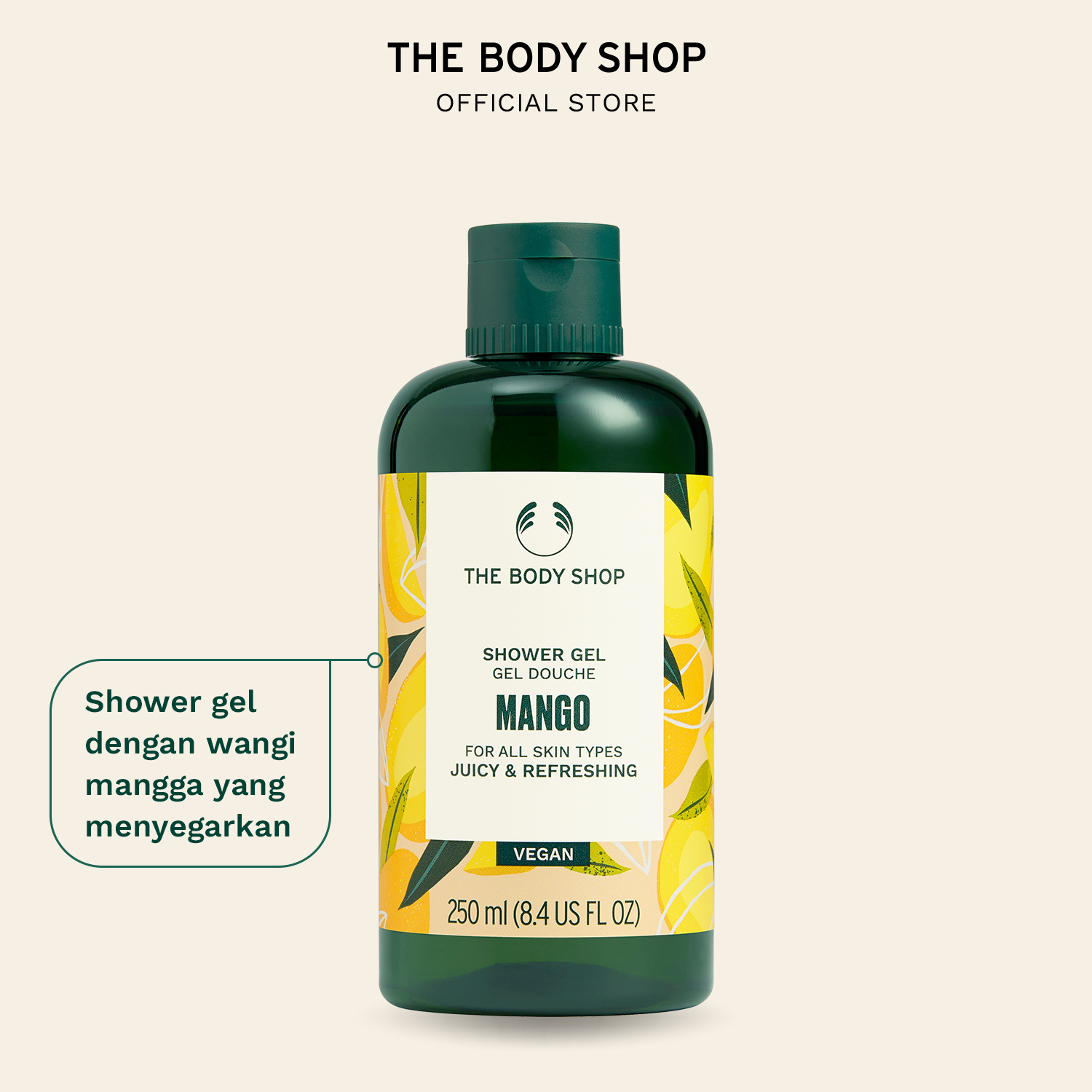 Turun 30%: The Body Shop Mango Shower