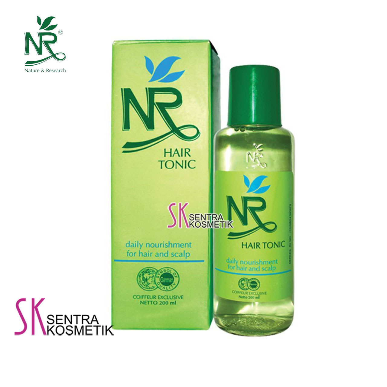 Harga Baru Turun: NR Hair Tonic Hijau