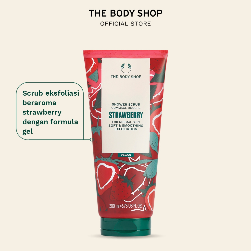 Turun 30%: The Body Shop Strawberry