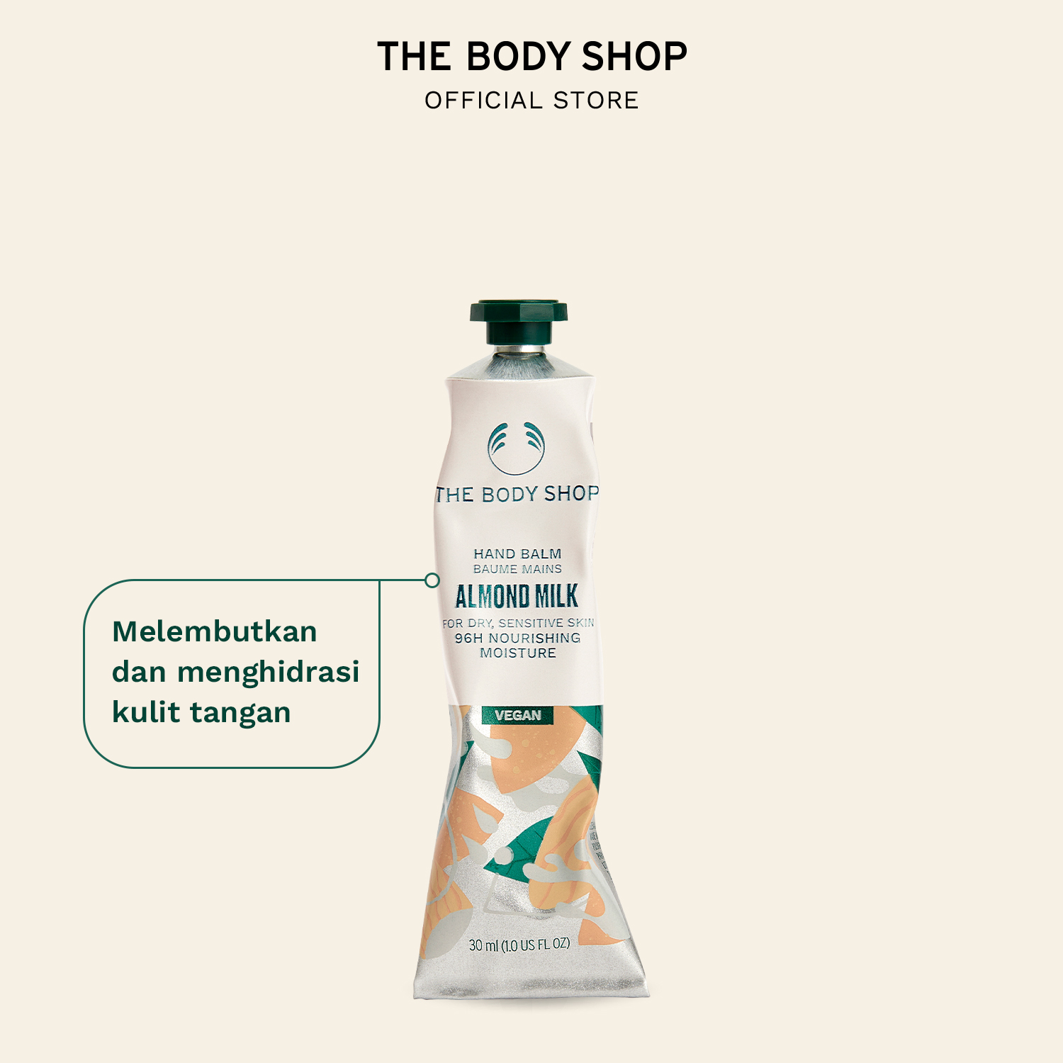 Turun 29%: The Body Shop Almond Milk