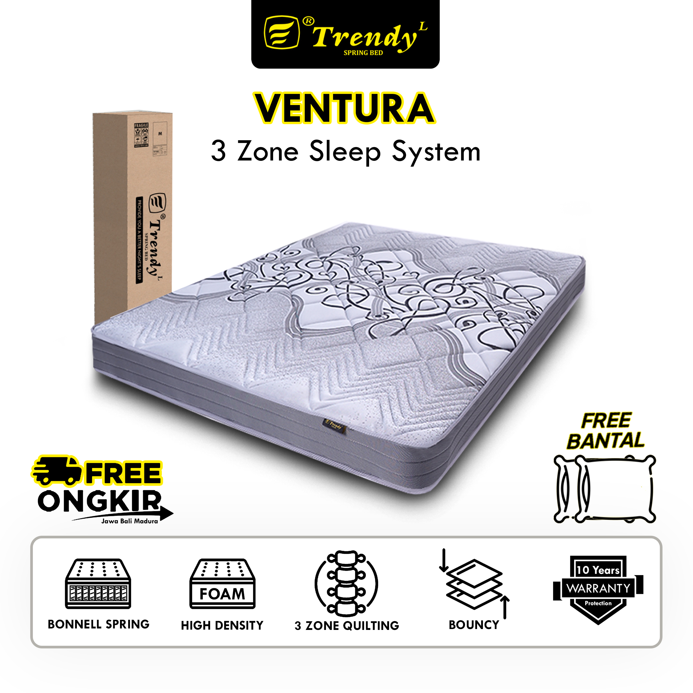 Harga Baru Turun: Trendy Ventura Bonnell