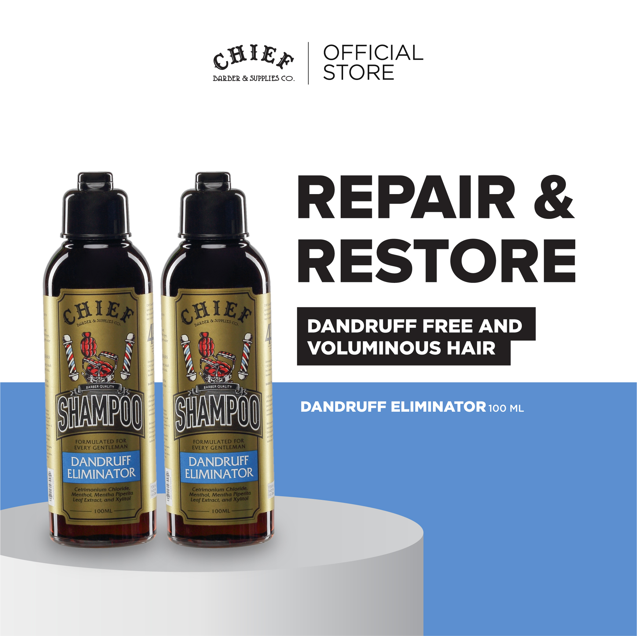 Harga Baru Turun: CHIEF SHAMPOO MINI