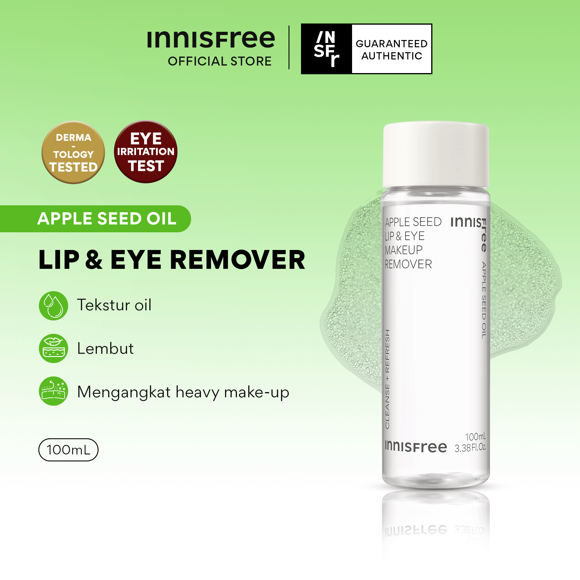 Turun 20%: Innisfree Apple Seed Lip &
