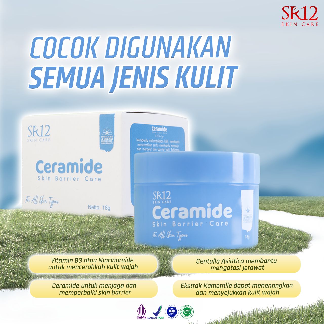 Harga Baru Turun: SR12 CERAMIDE SKIN