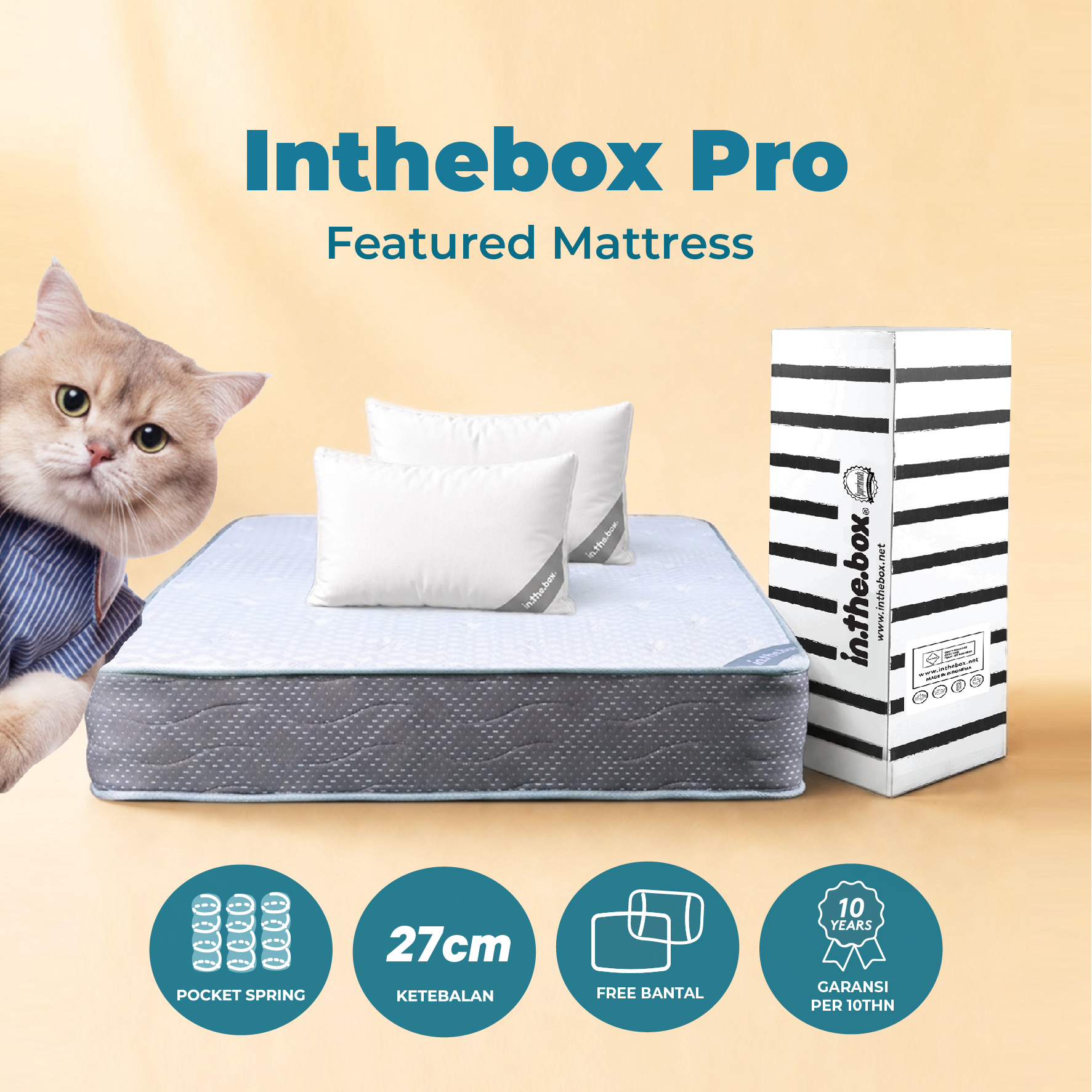 Harga Baru Turun: Kasur Spring Bed