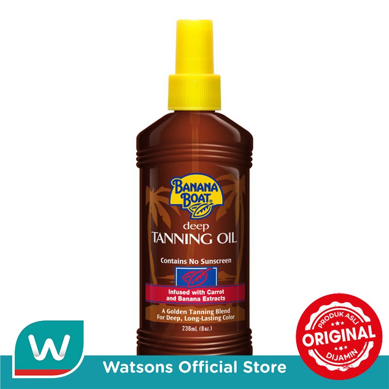 Turun 35%: Banana Boat Deep Tanning Oil