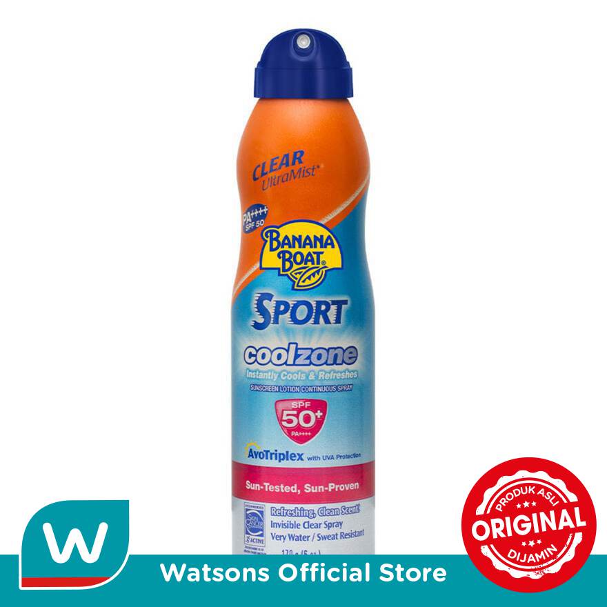 Turun 35%: BANANA BOAT Clear UltraMist