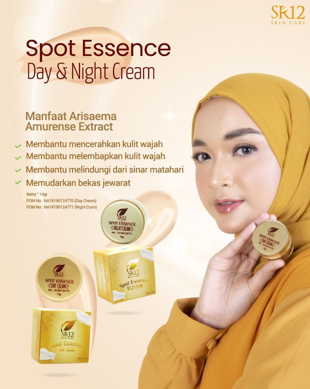 Harga Baru Turun: CREAM FLEK HITAM WAJAH