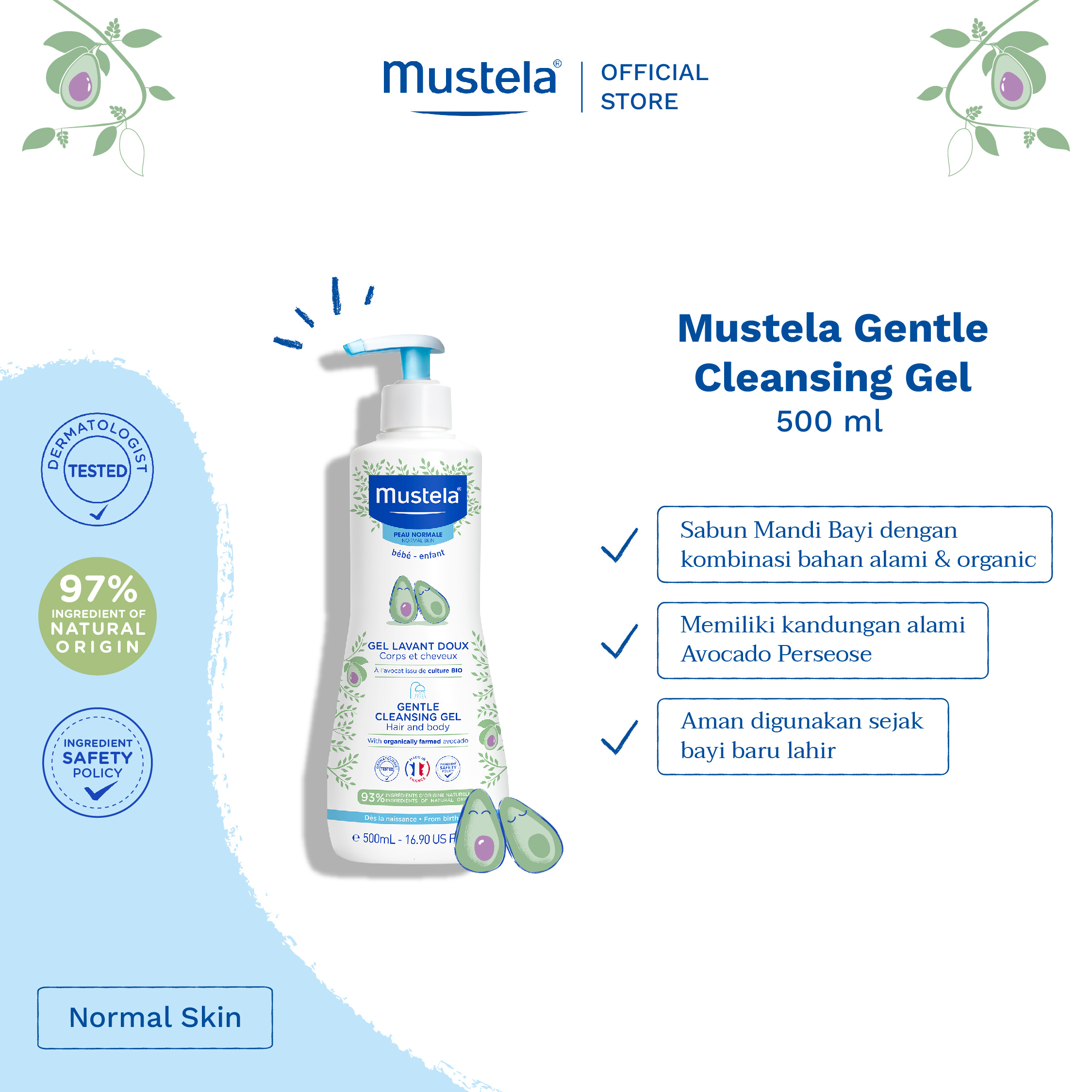Harga Baru Turun: Mustela Bebe Gentle