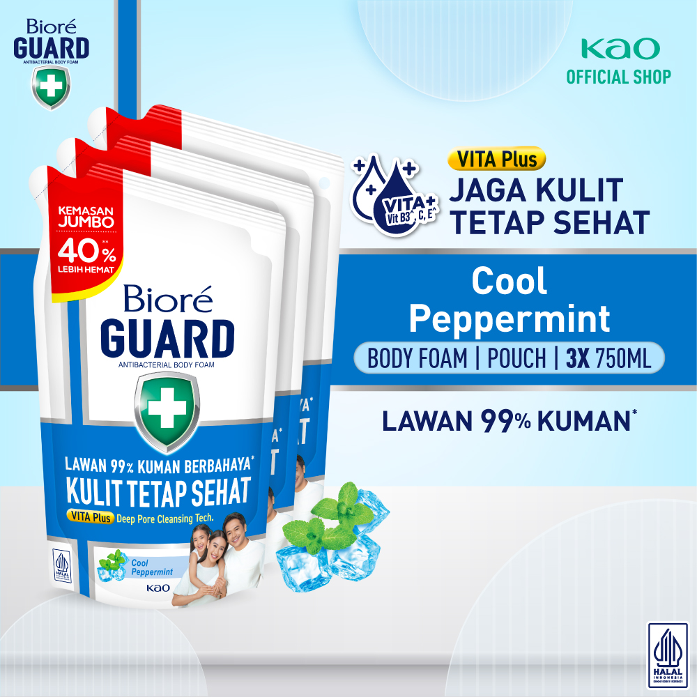 Turun 21%: Biore Guard Sabun Mandi Cair