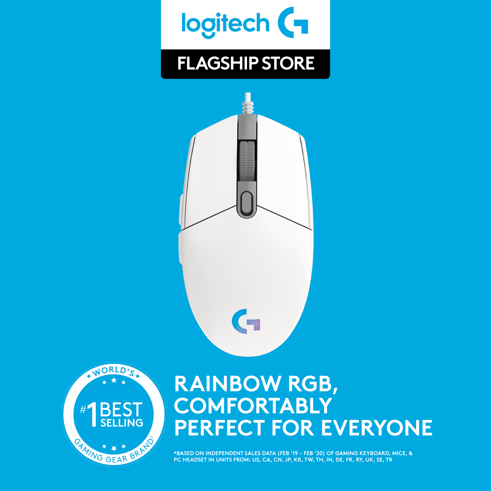 Harga Baru Turun: Logitech G203 Mouse