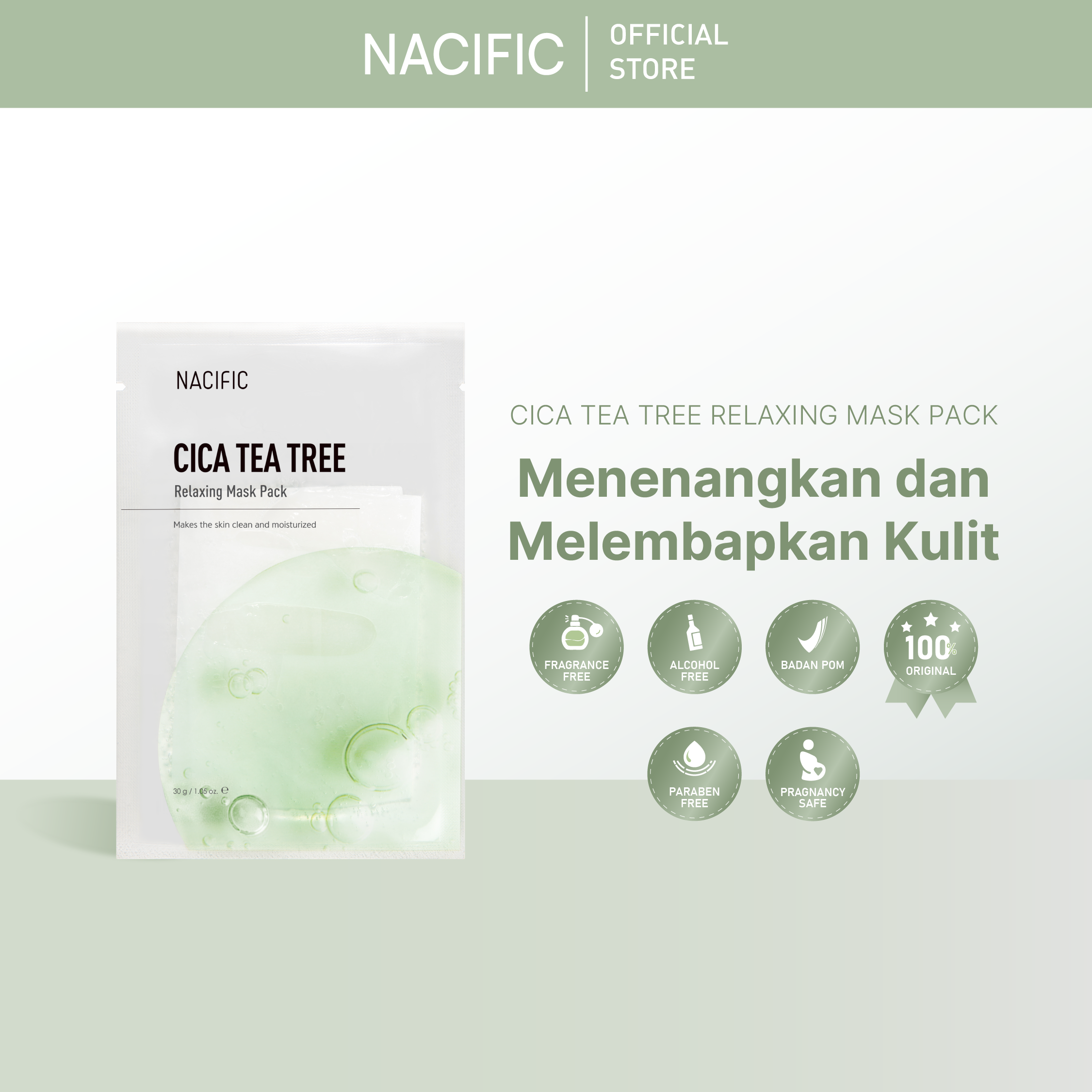 Harga Baru Turun: NACIFIC Cica Tea Tree