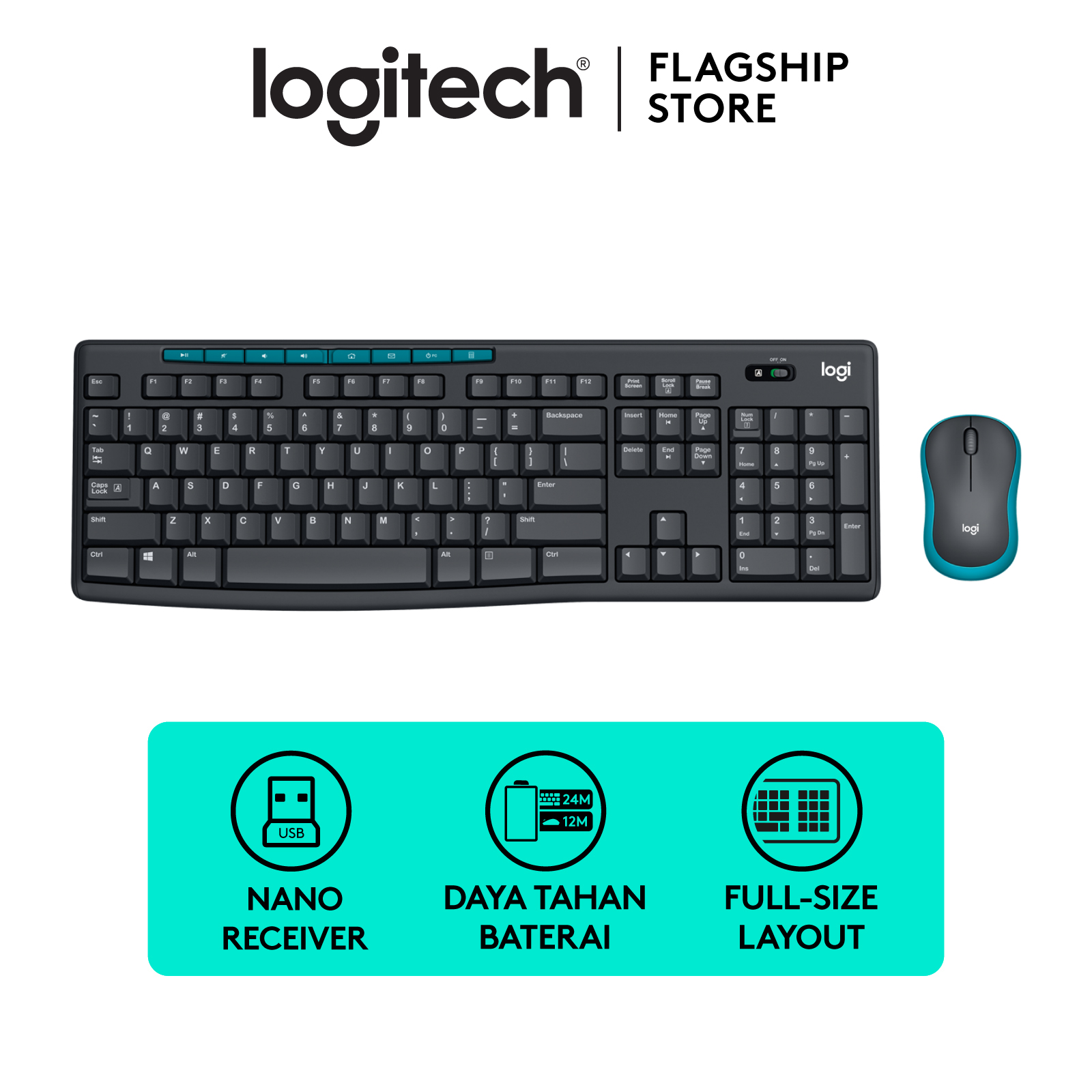 Harga Baru Turun: Logitech MK275