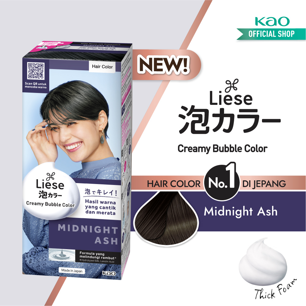 Turun 21%: Liese Bubble Hair Color Foam