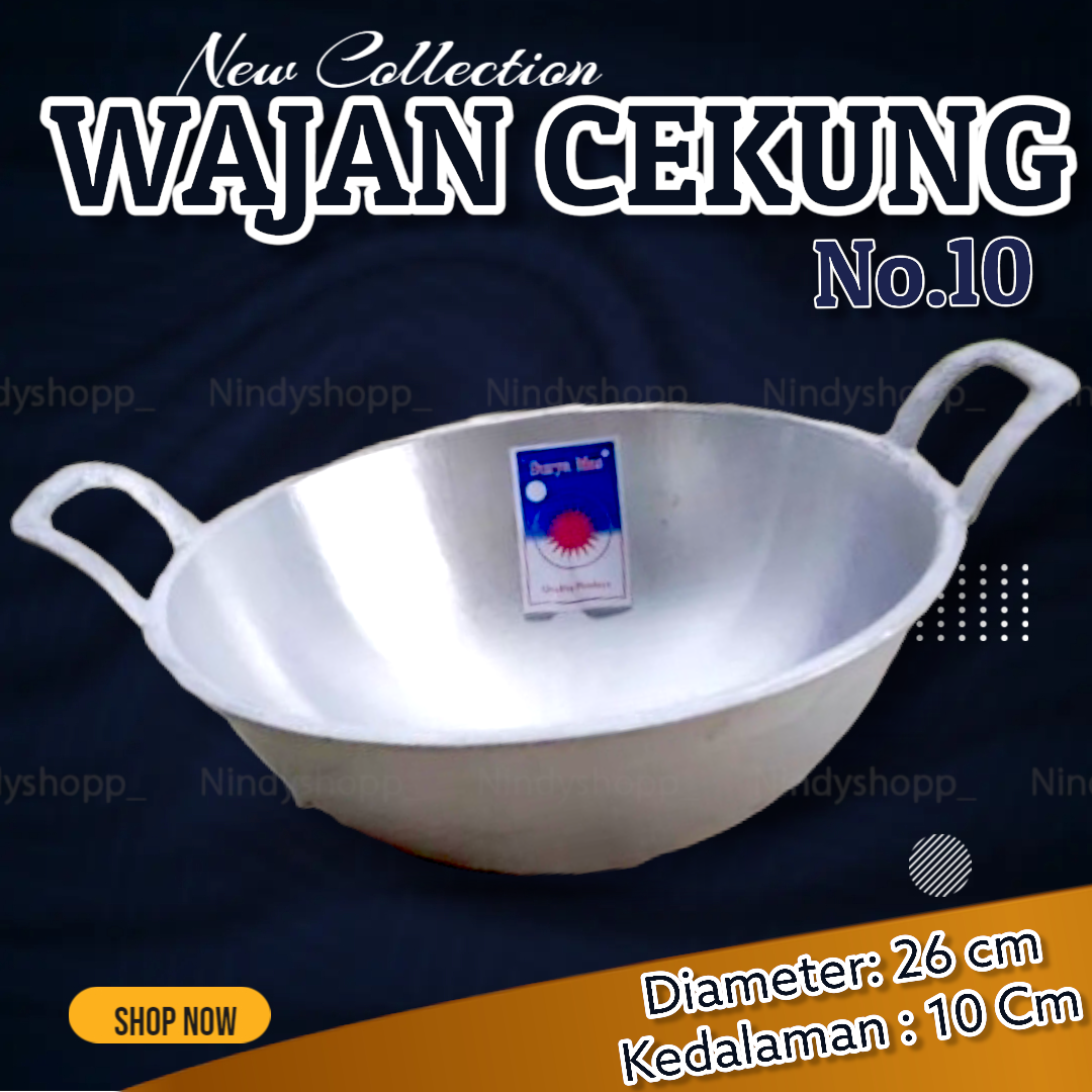 Turun 36%: Wajan Cekung Anti Lengket