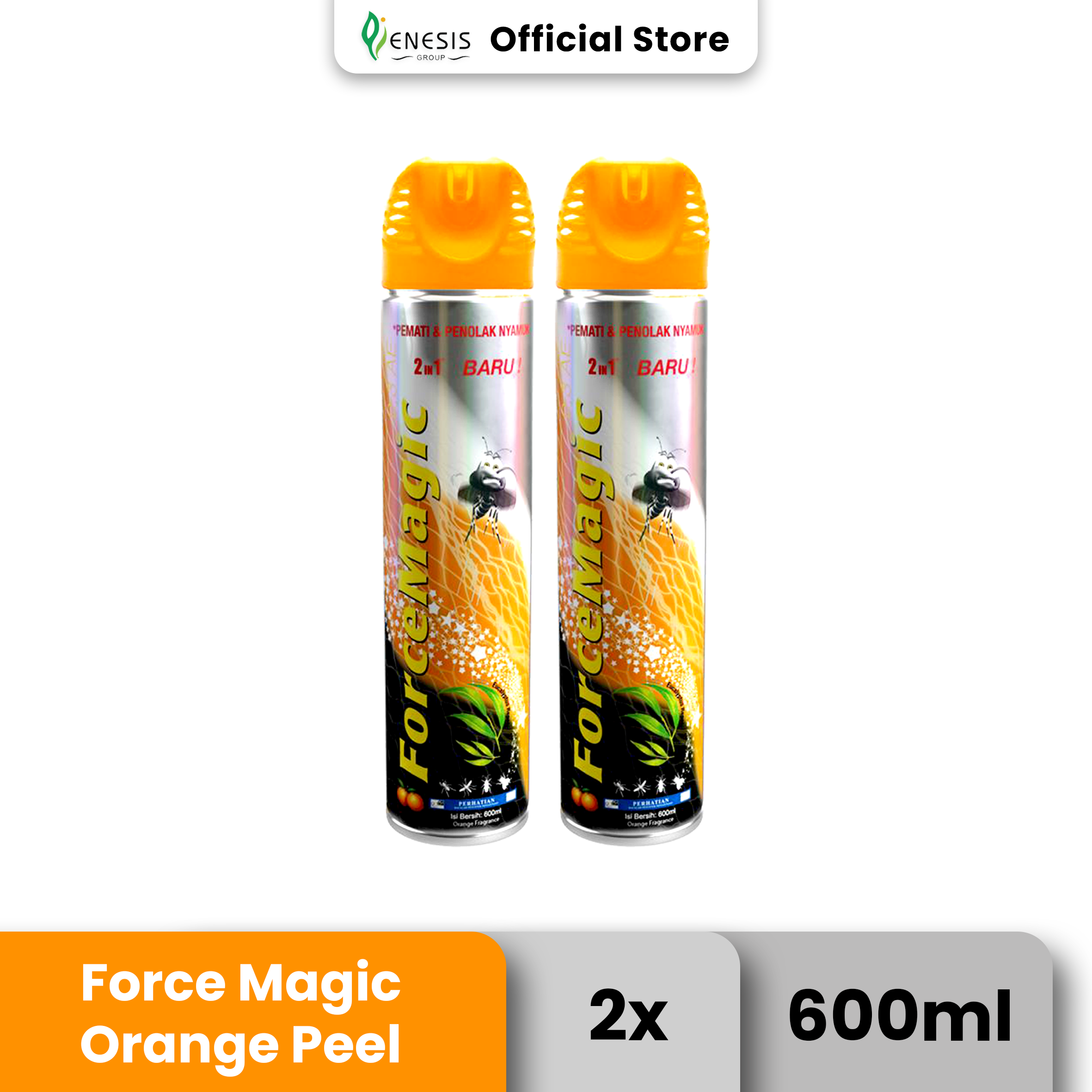 Harga Baru Turun: Force Magic Orange Pop