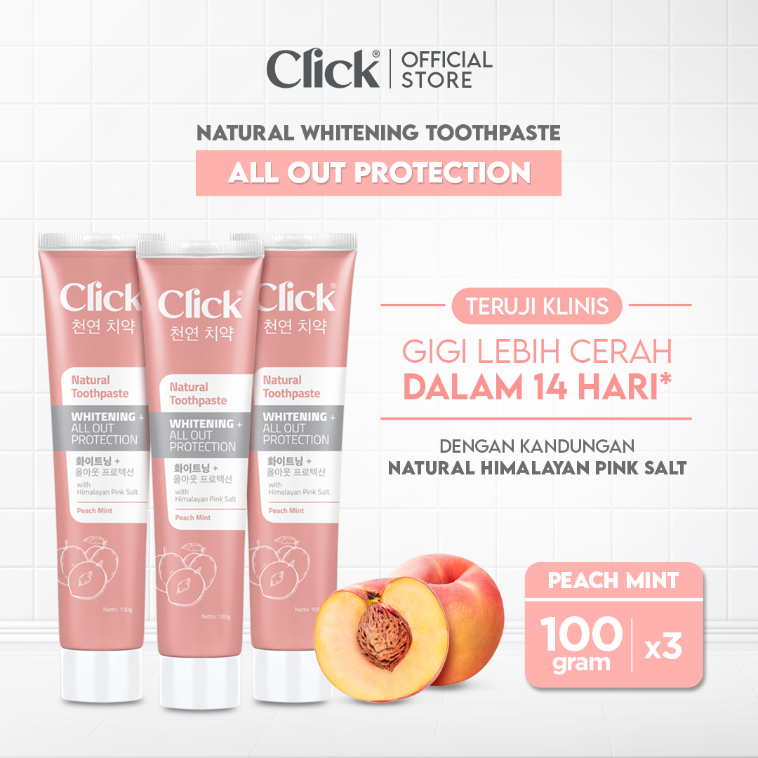 Turun 21%: Click Natural Toothpaste — item 4786815