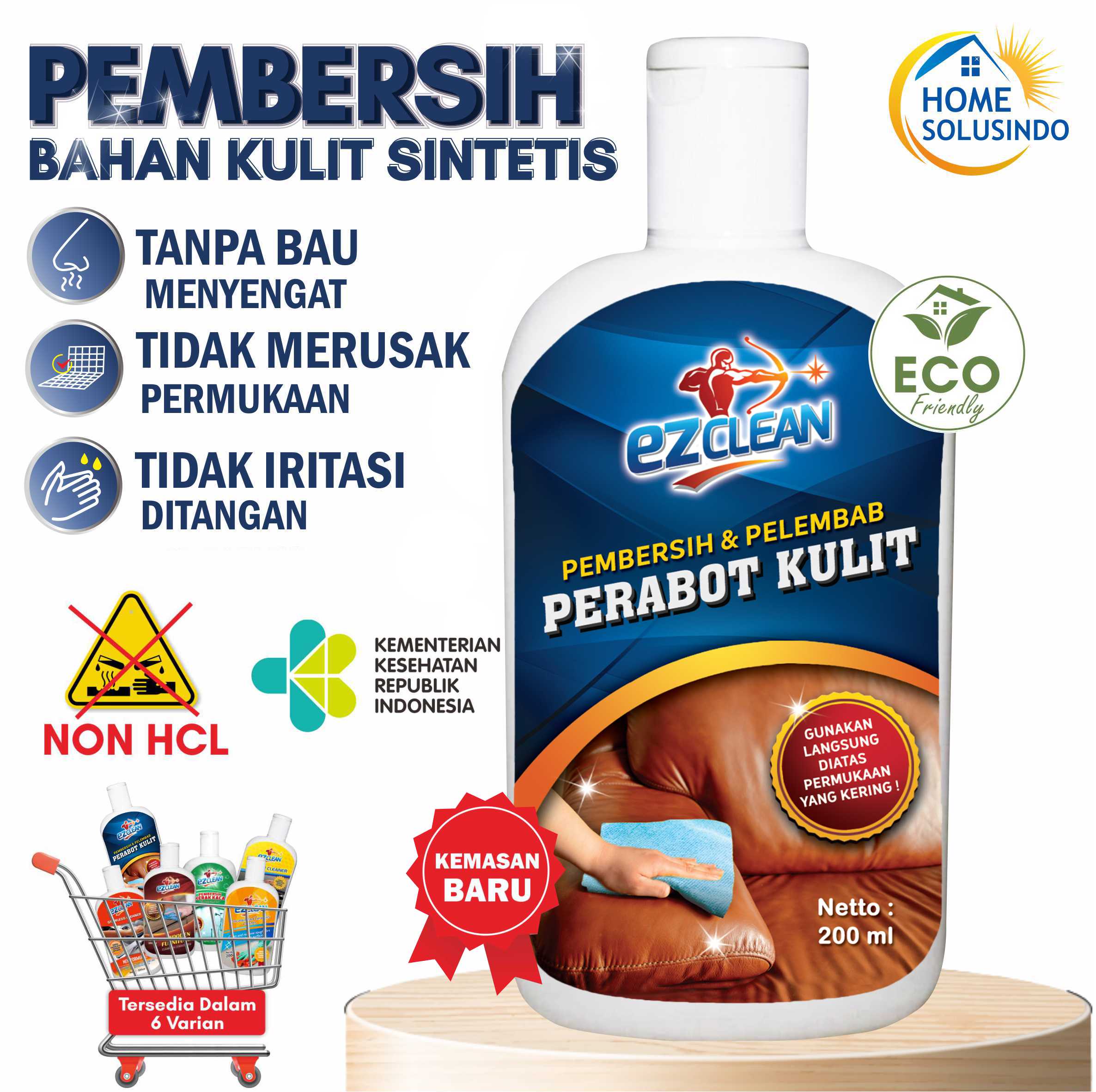 Harga Baru Turun: EZClean Leather