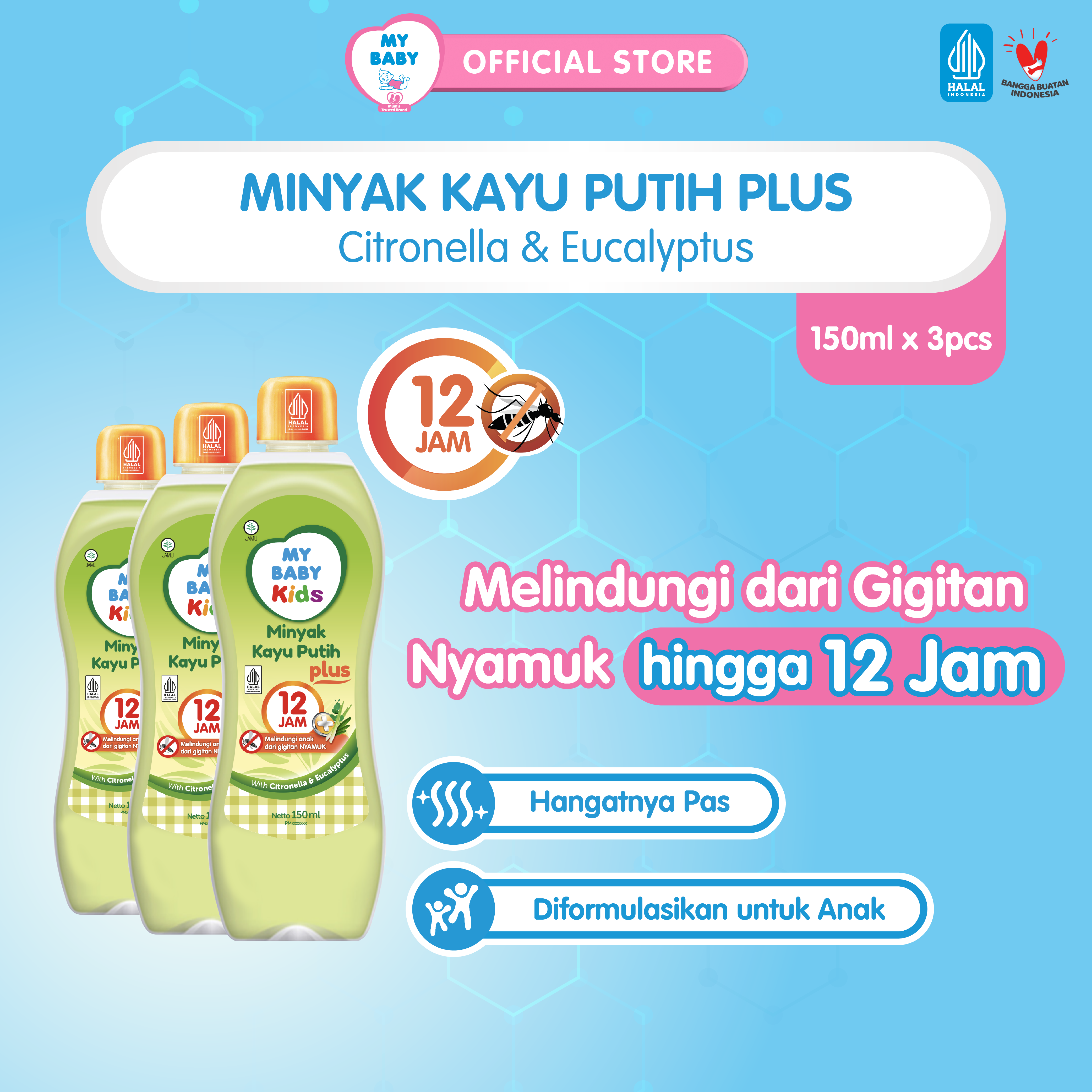 Harga Baru Turun: MY BABY Kids Minyak — Kayu