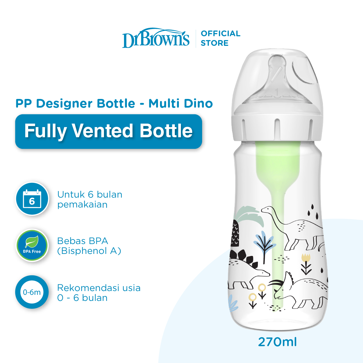 Harga Baru Turun: Dr. Browns 5oz / 9oz