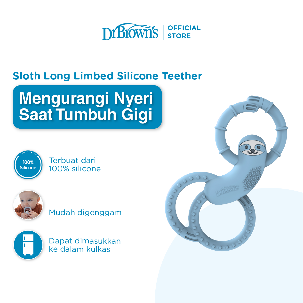 Harga Baru Turun: Dr. Browns Sloth Long