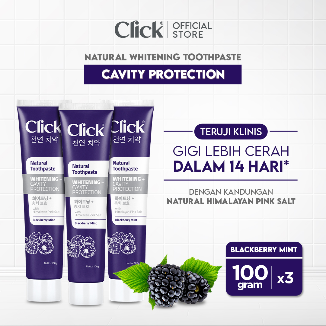 Turun 21%: Click Natural Toothpaste — item 4786814