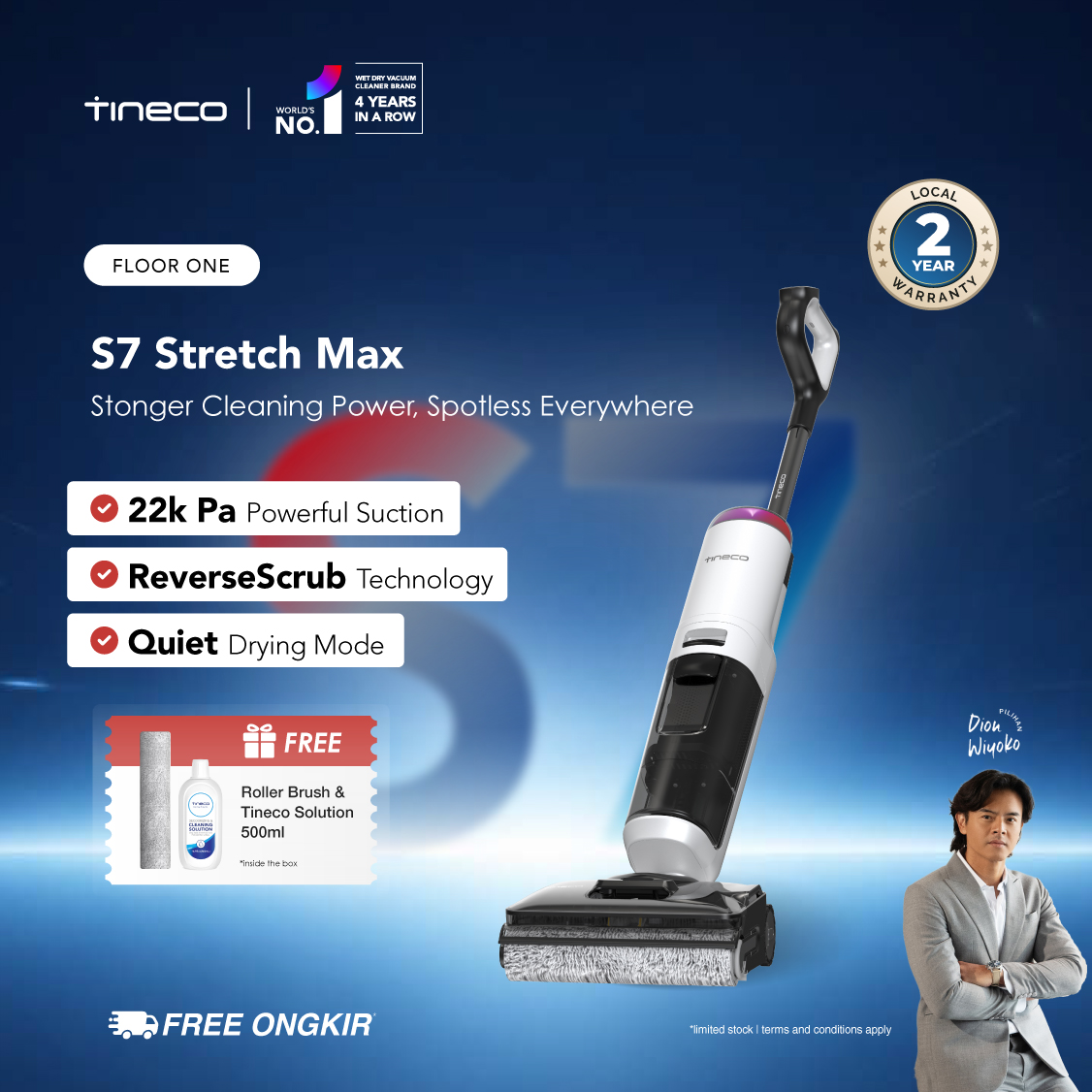 Harga Baru Turun: Tineco Floor One S7
