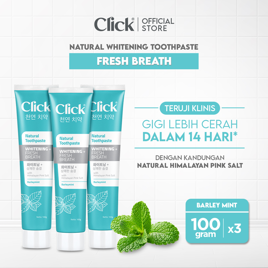 Turun 21%: Click Natural Toothpaste — item 4786816