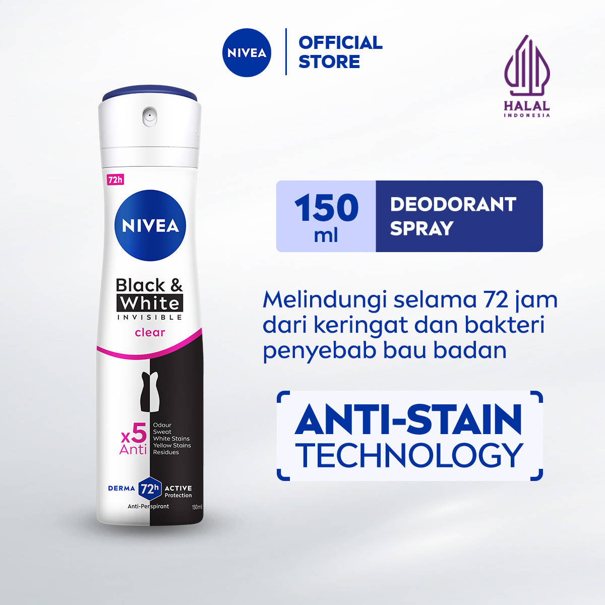 Harga Baru Turun: NIVEA Deodorant Spray