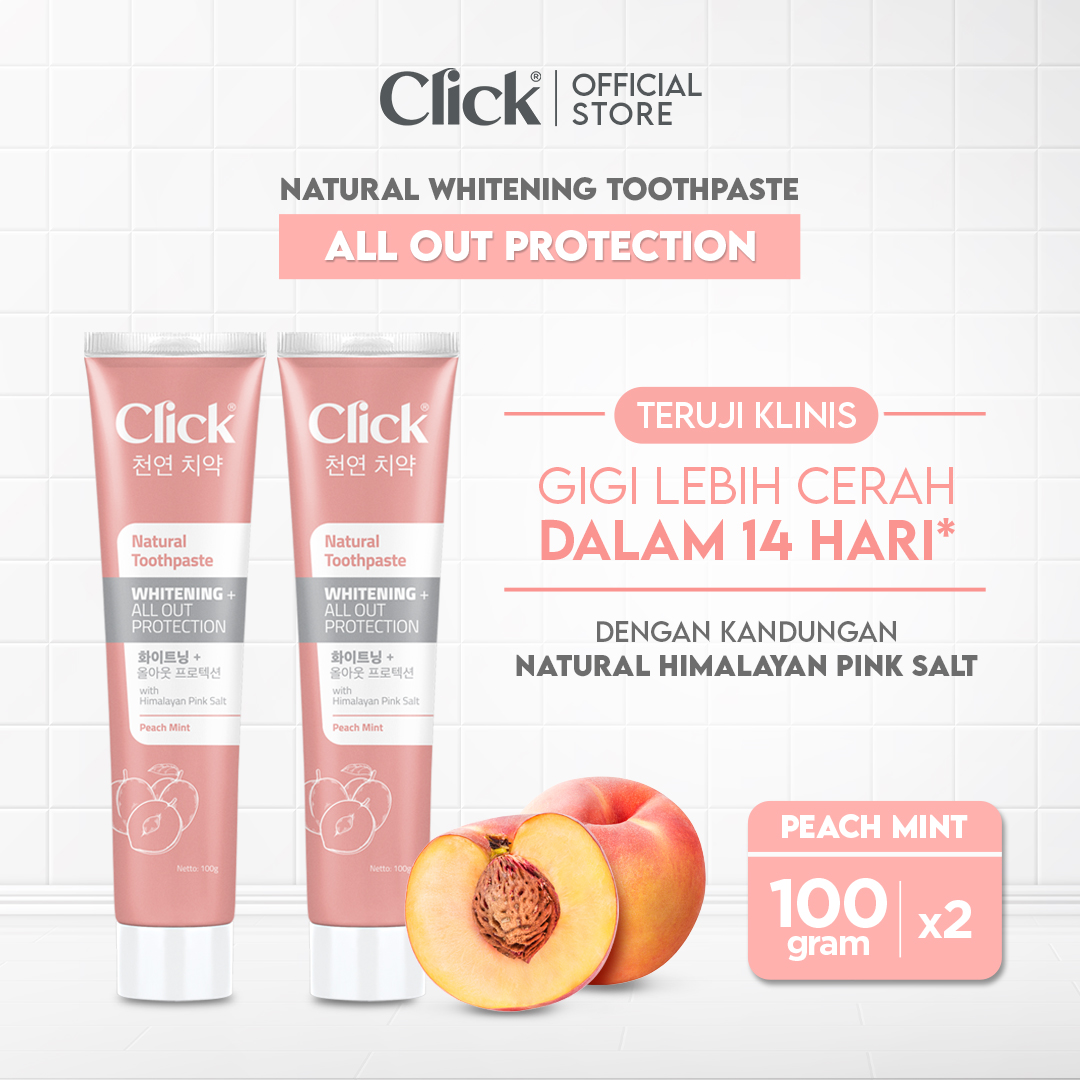 Turun 21%: Click Natural Toothpaste — item 5891427