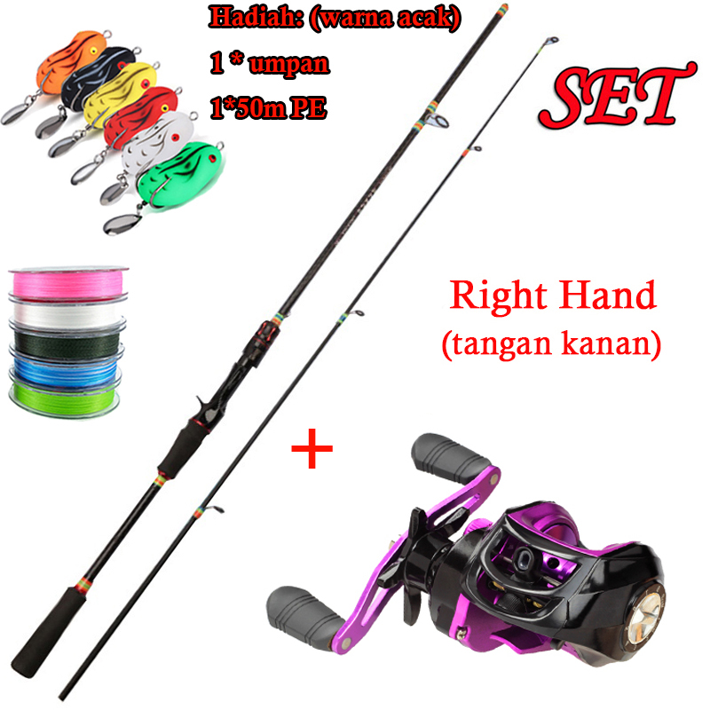 Harga Baru Turun: Set Bc Baitcasting
