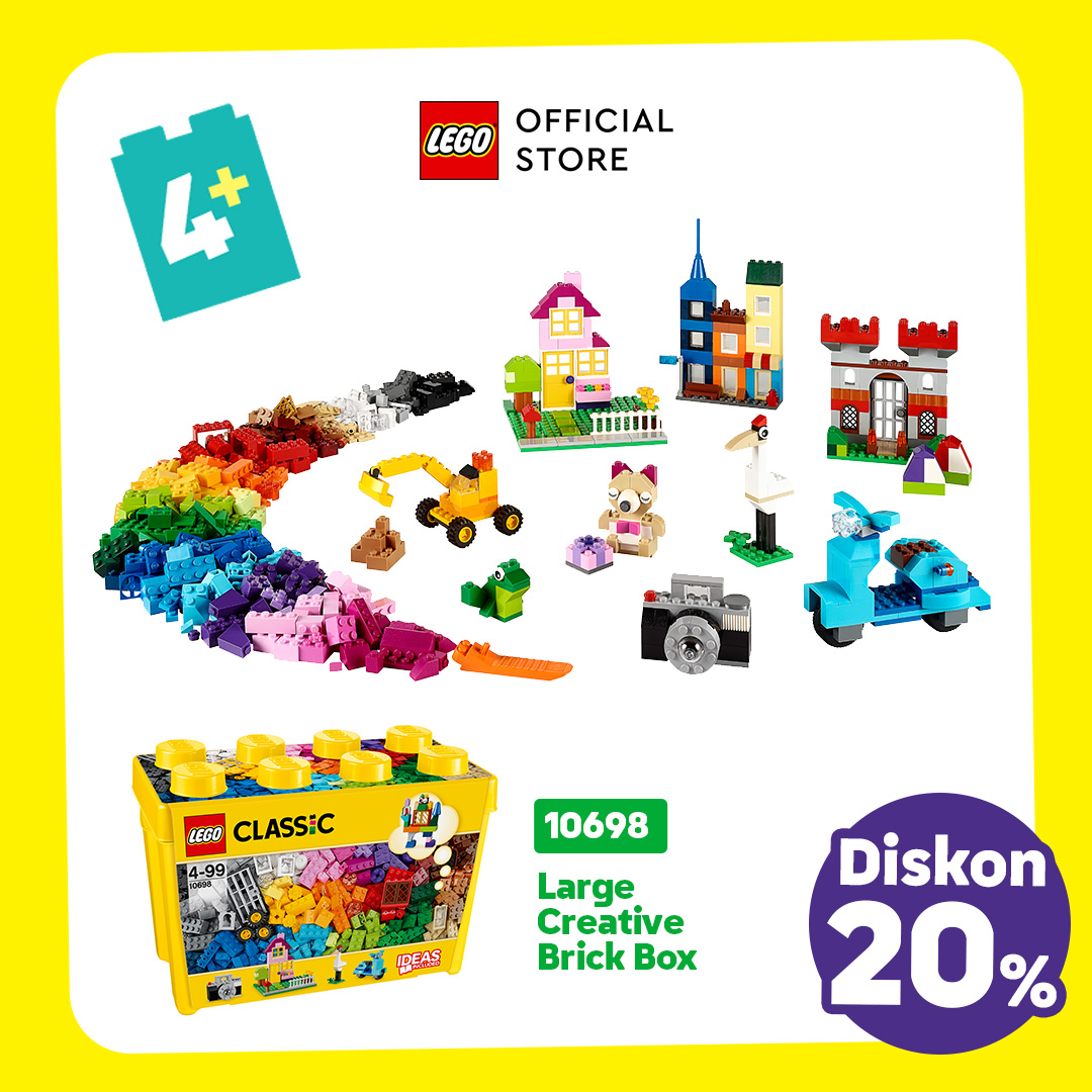 Turun 22%: LEGO Classic 10698 Large Creative (790 Pieces)