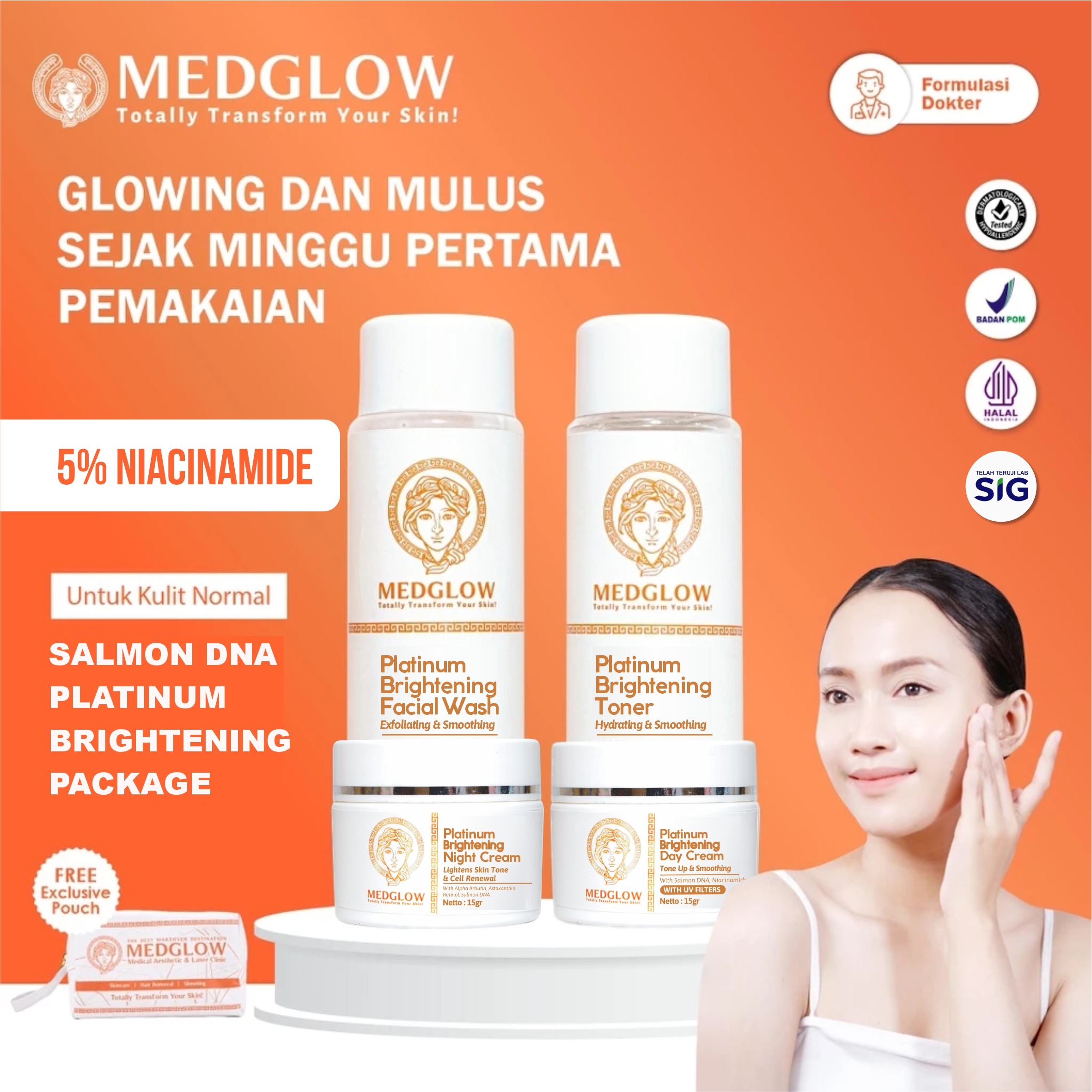 Turun 29%: MEDGLOW CLINIC Platinum